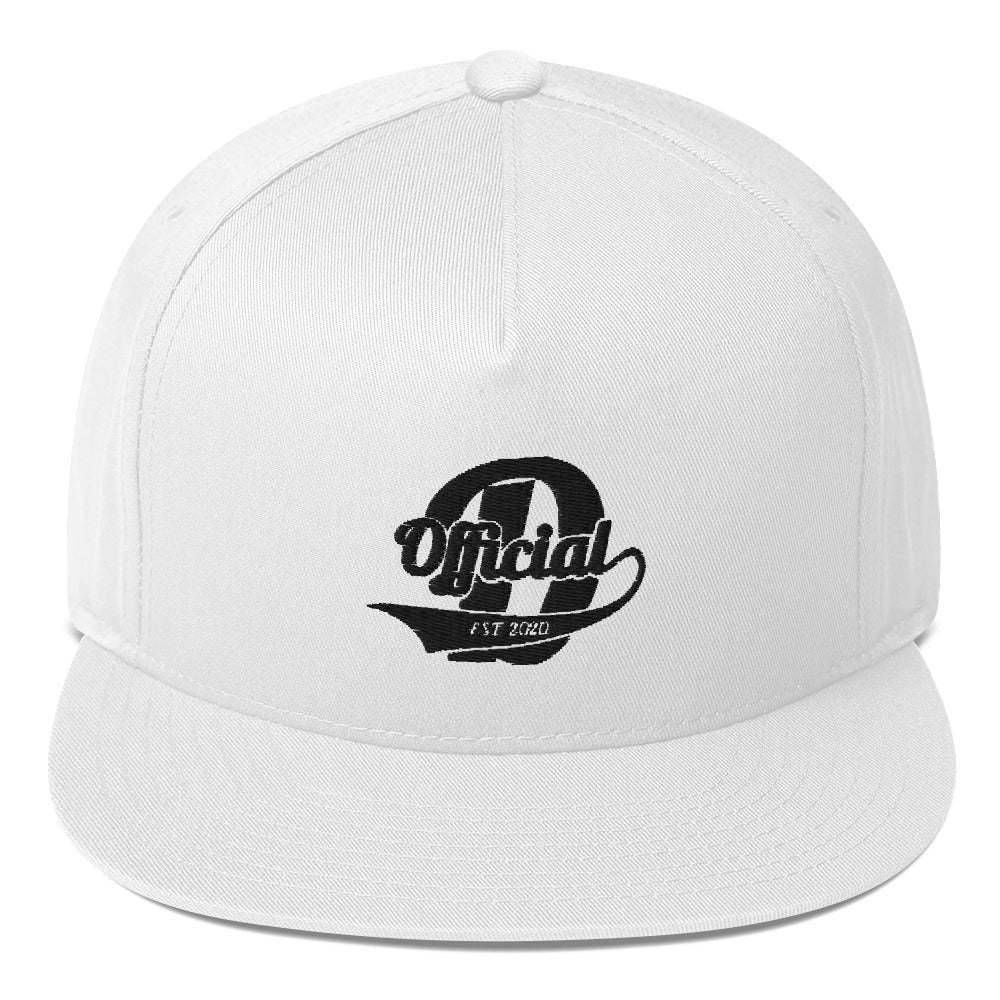 D-OFFICIAL BRANDS "Signature Logo" Snapback Baseball Cap (Black Signature Collection)