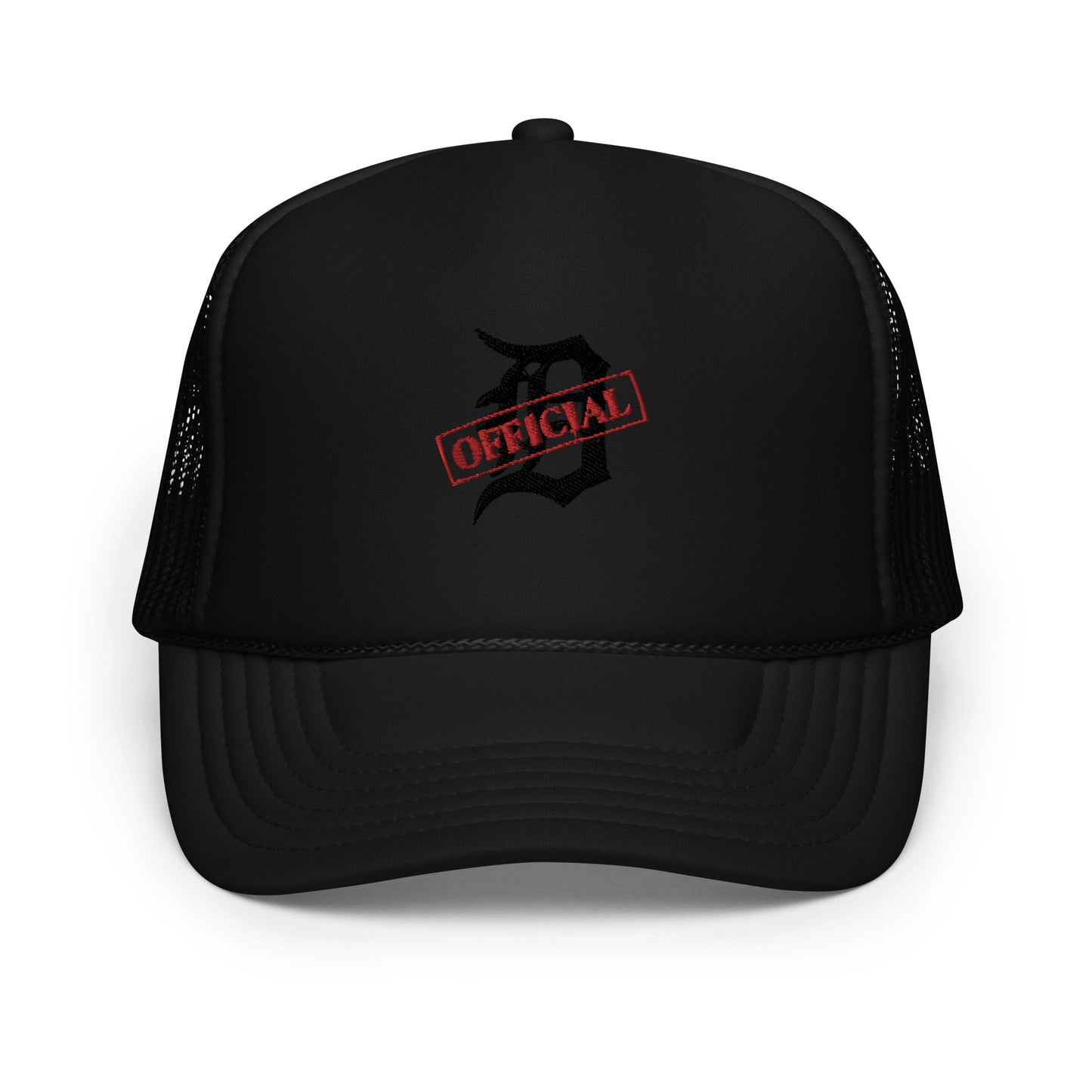 D-OFFICIAL BRANDS "Original Logo" Foam Trucker Cap