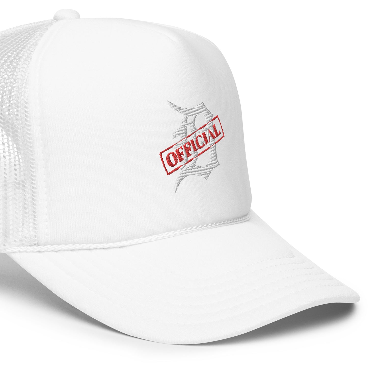 D-OFFICIAL BRANDS "Original Logo" Foam Trucker Cap