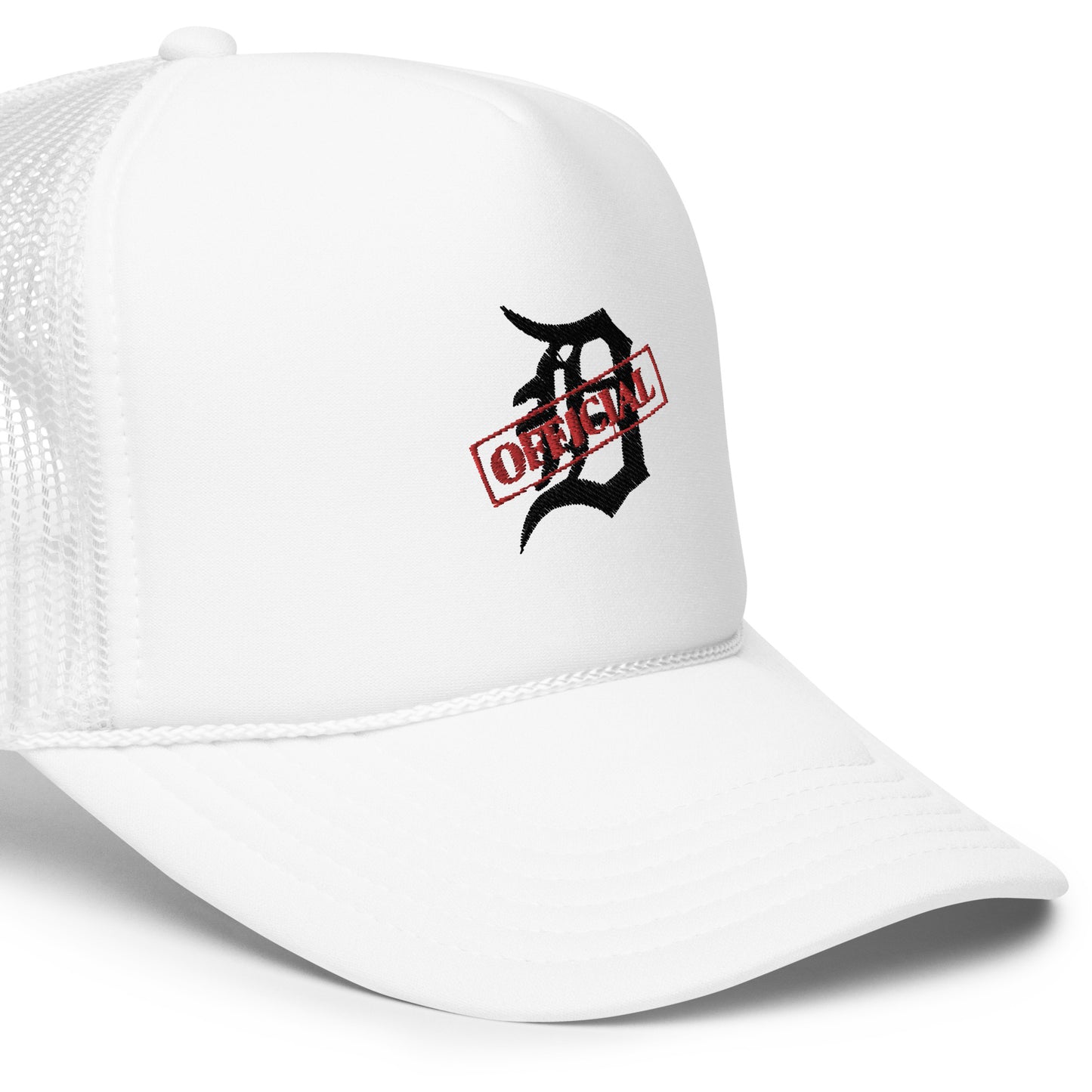 D-OFFICIAL BRANDS "Original Logo" Foam Trucker Cap