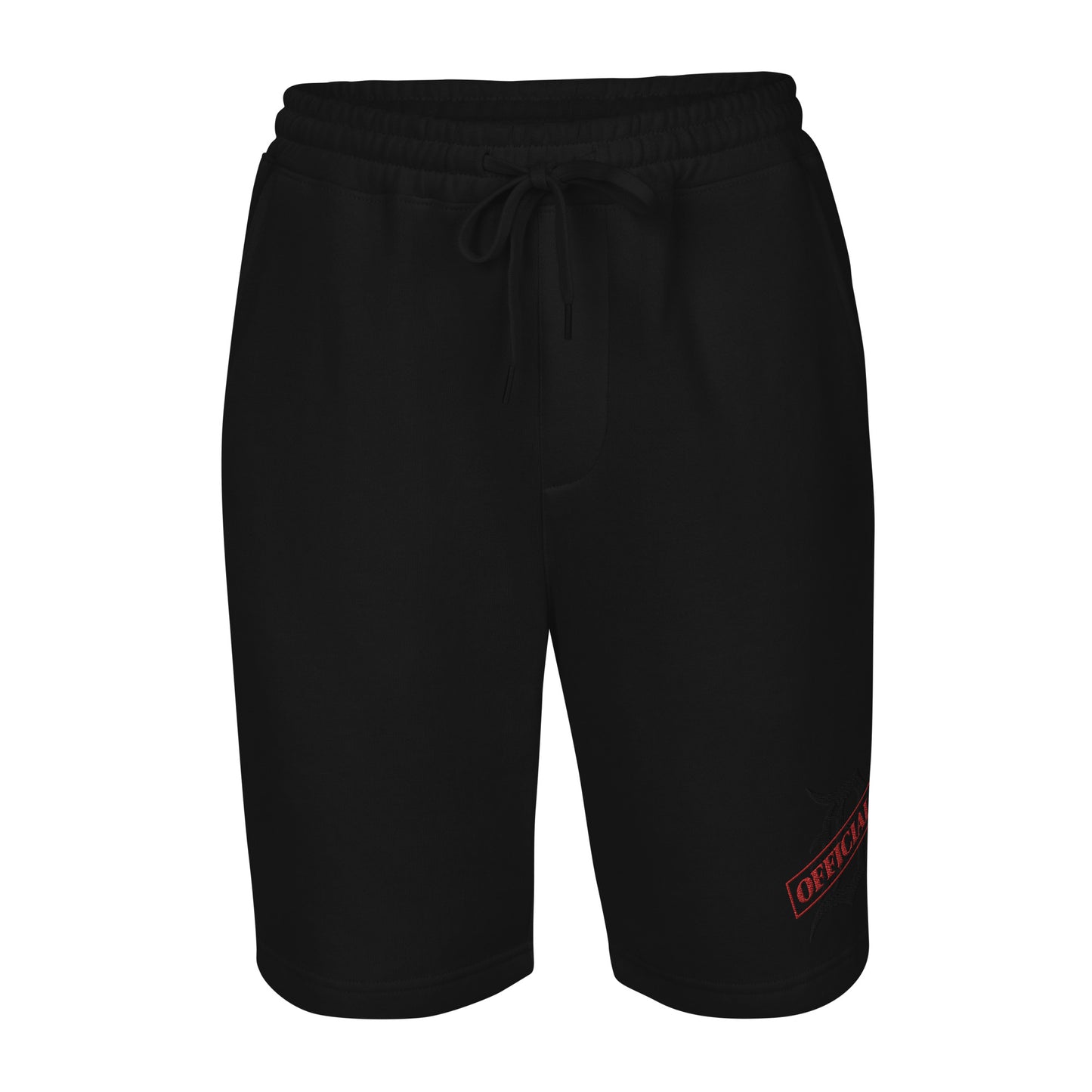 D-OFFICIAL BRANDS "Original Logo" Premium Fleece Shorts (Black Logo Collection)