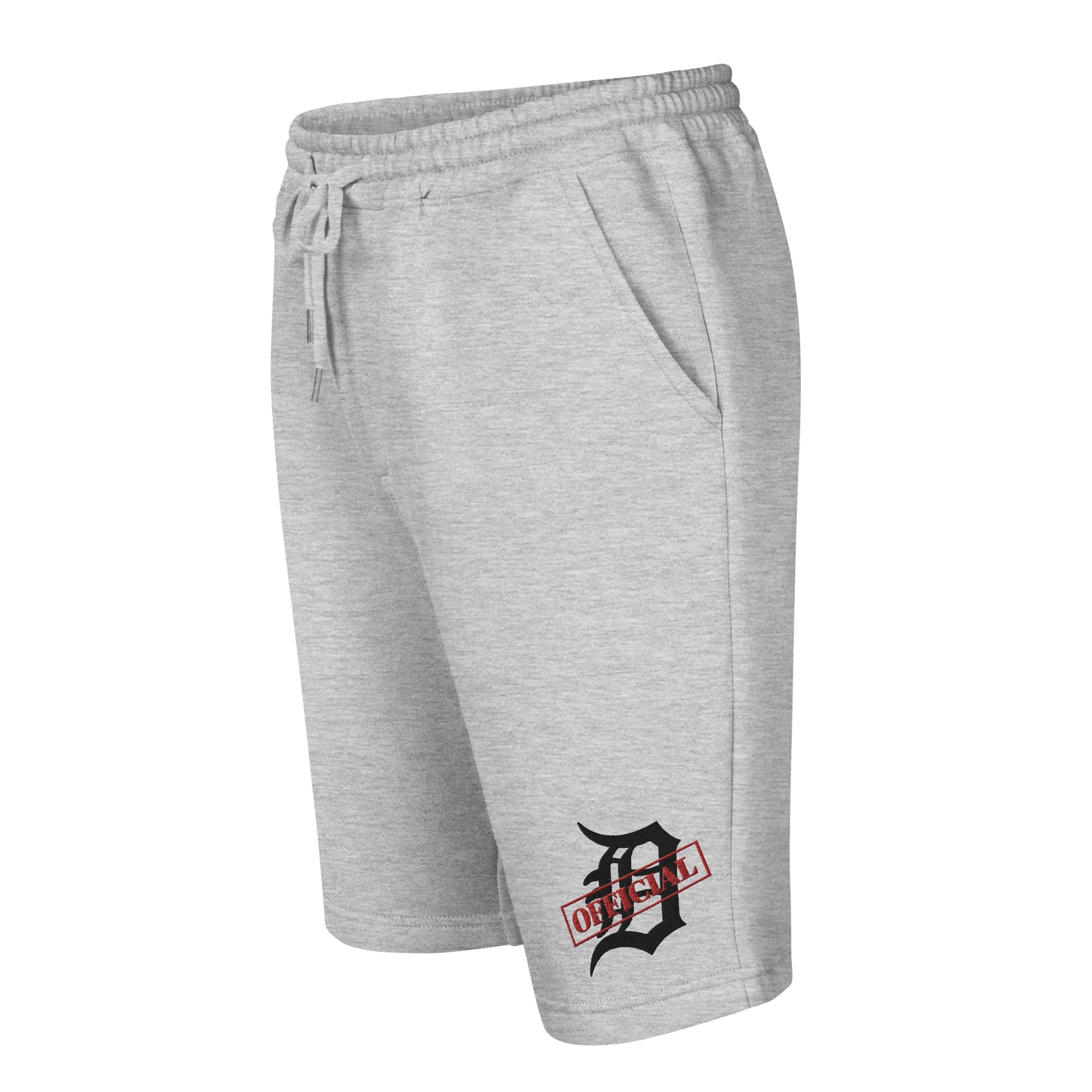 D-OFFICIAL BRANDS "Original Logo" Premium Fleece Shorts (Black Logo Collection)