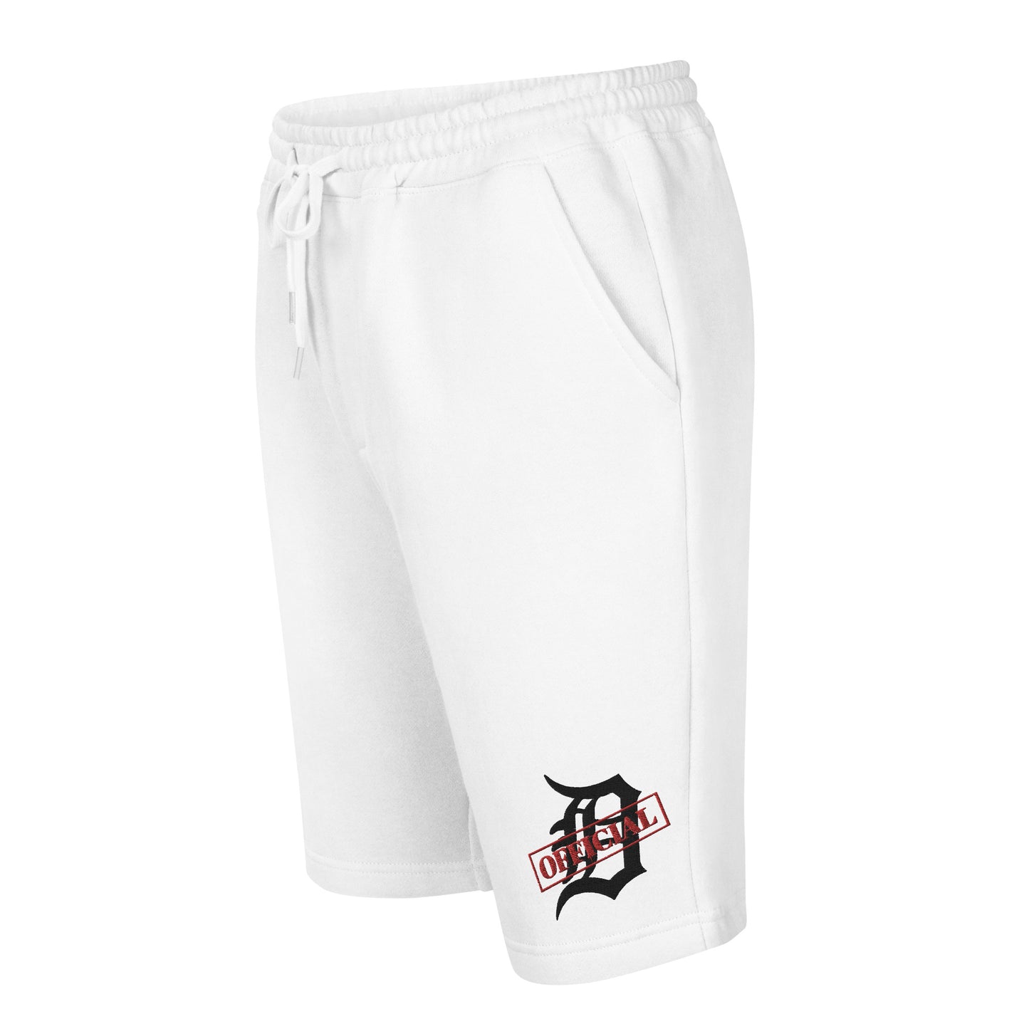 D-OFFICIAL BRANDS "Original Logo" Premium Fleece Shorts (Black Logo Collection)