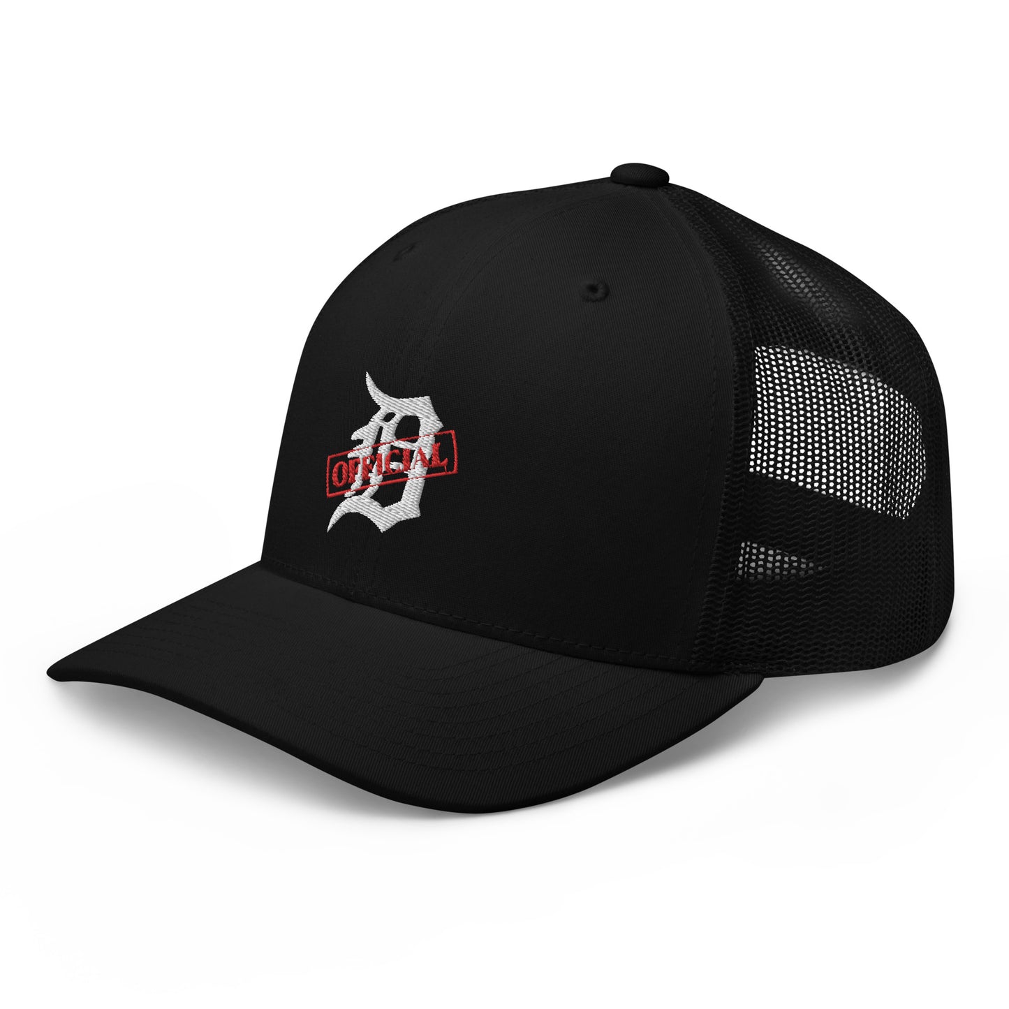 D-OFFICIAL BRANDS "Original Logo" Snap-Back Trucker Cap