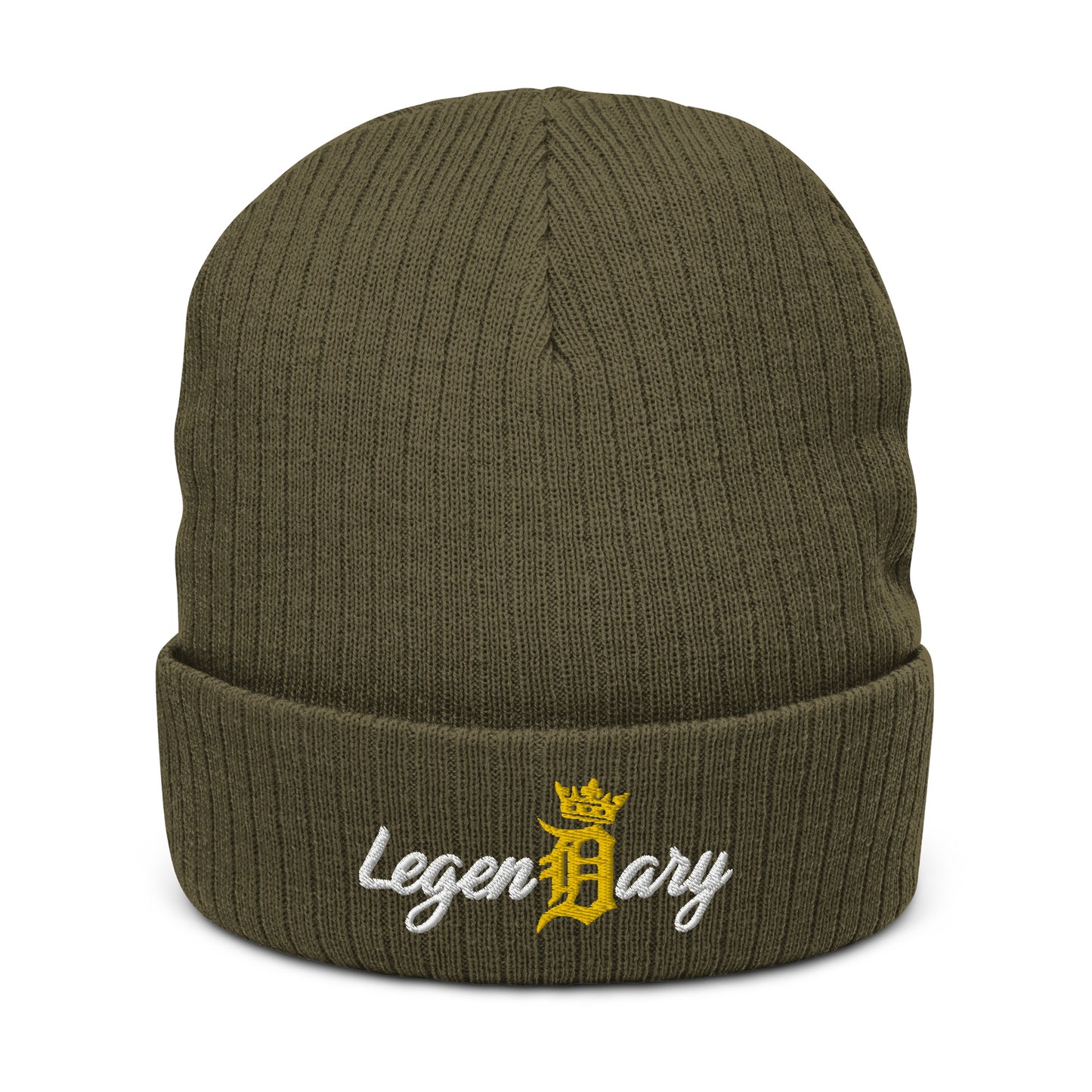 D-OFFICIAL BRANDS "LegenDary" Embroidered Knit Skull Cap