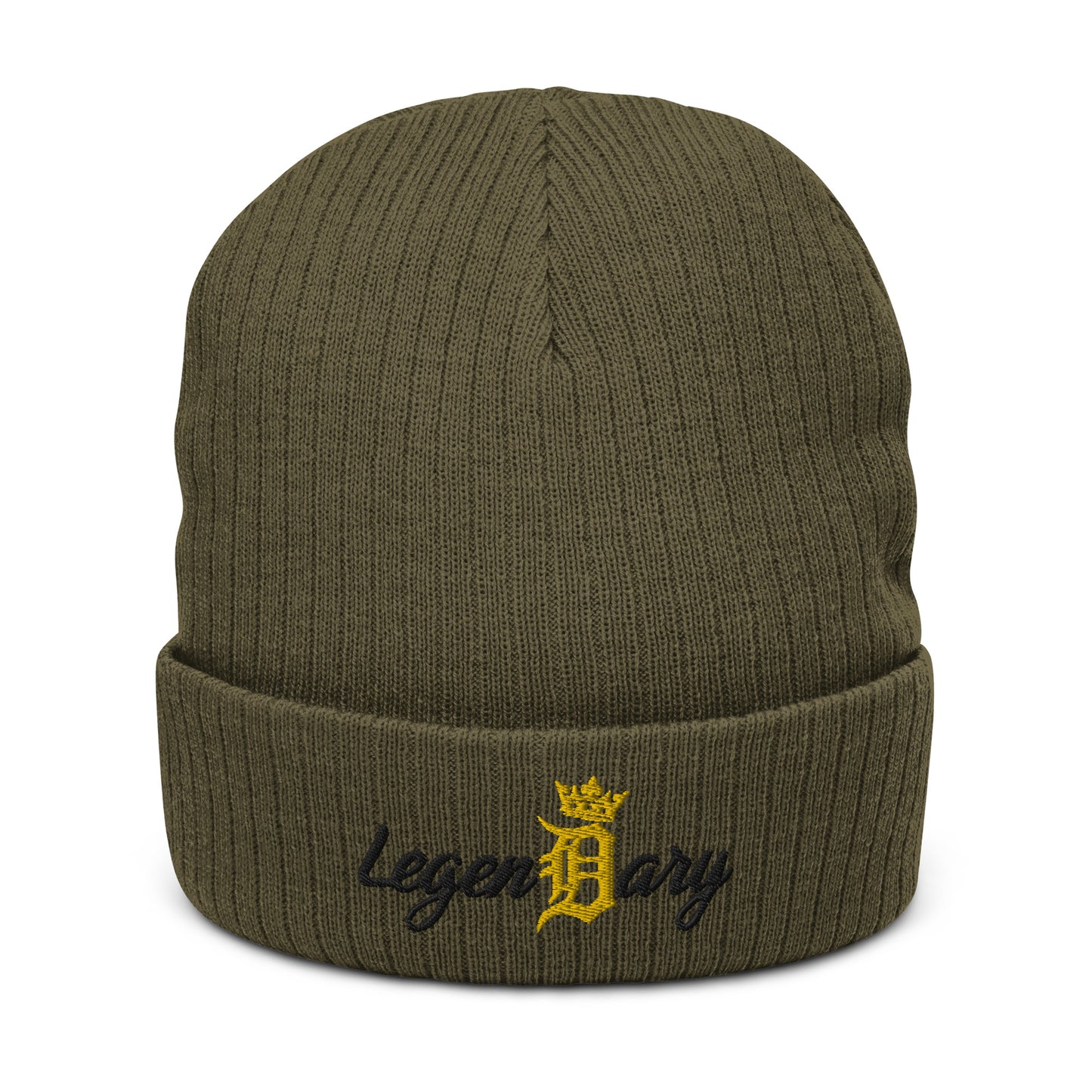 D-OFFICIAL BRANDS "LegenDary" Embroidered Knit Skull Cap