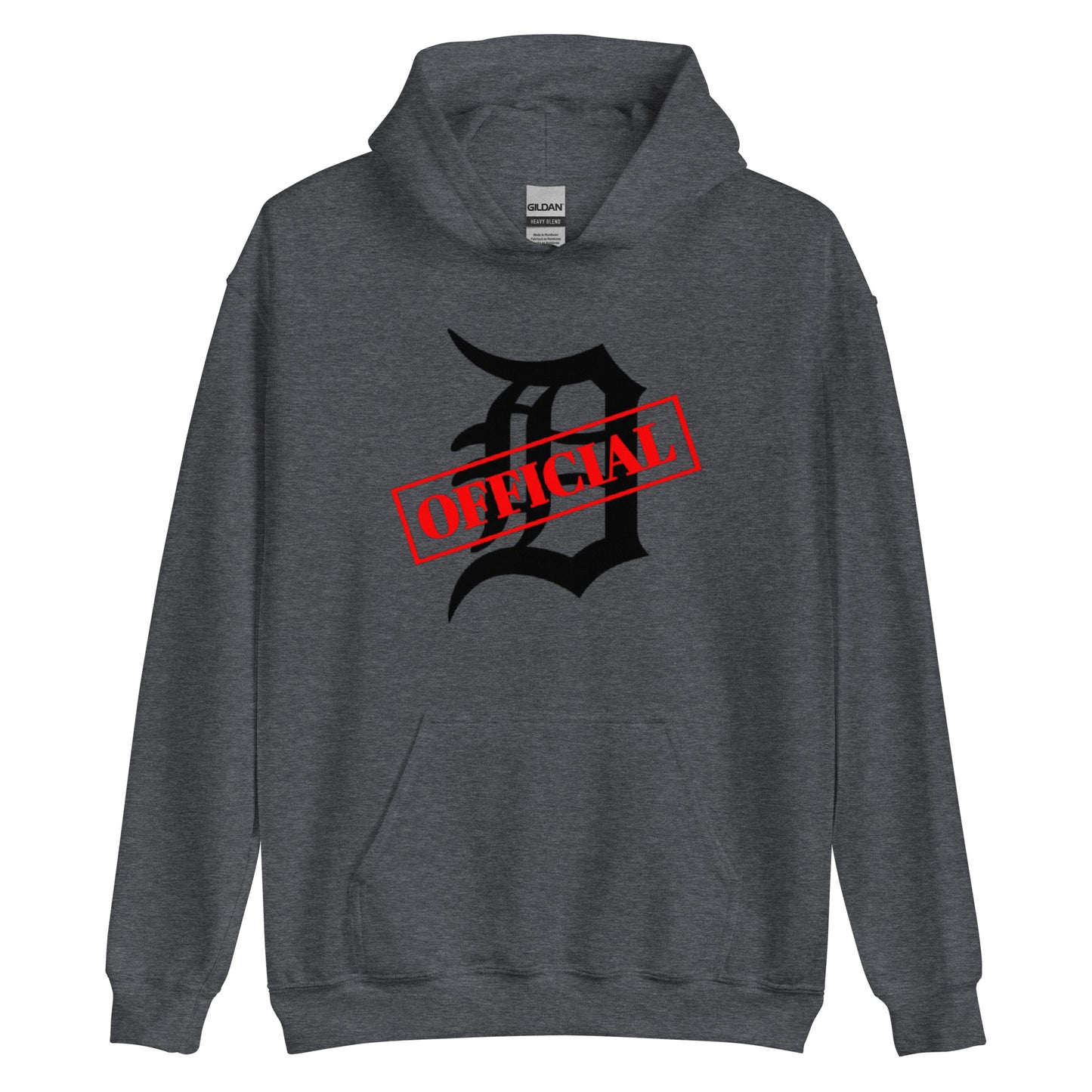 D-OFFICIAL BRANDS "Original Logo" Pullover Hoodie (Black Logo Collection)