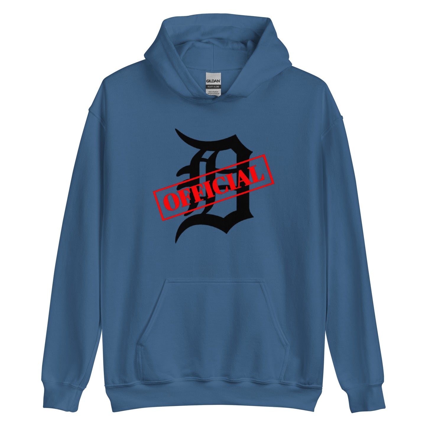 D-OFFICIAL BRANDS "Original Logo" Pullover Hoodie (Black Logo Collection)