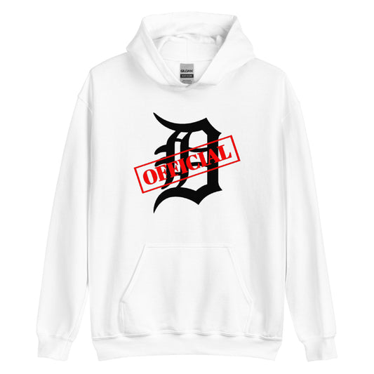 D-OFFICIAL BRANDS "Original Logo" Pullover Hoodie (Black Logo Collection)