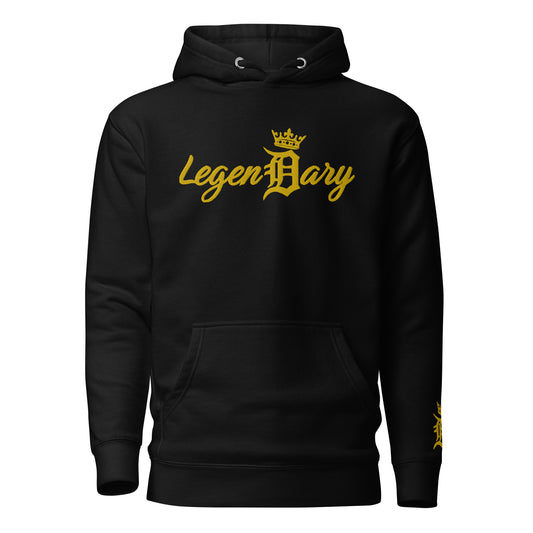 LEGENDARY "Original Logo" Embroidered Hoodie, By D-OFFICIAL BRANDS