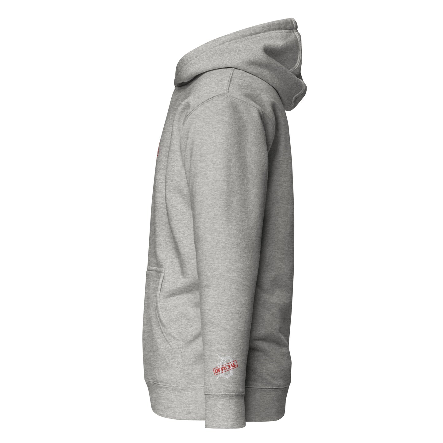 D-OFFICIAL BRANDS "Original Logo" Embroidered Pullover Hoodie (White Logo Collection)