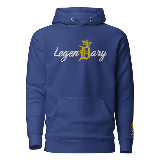 LEGENDARY "Original Logo" Embroidered Hoodie, By D-OFFICIAL BRANDS