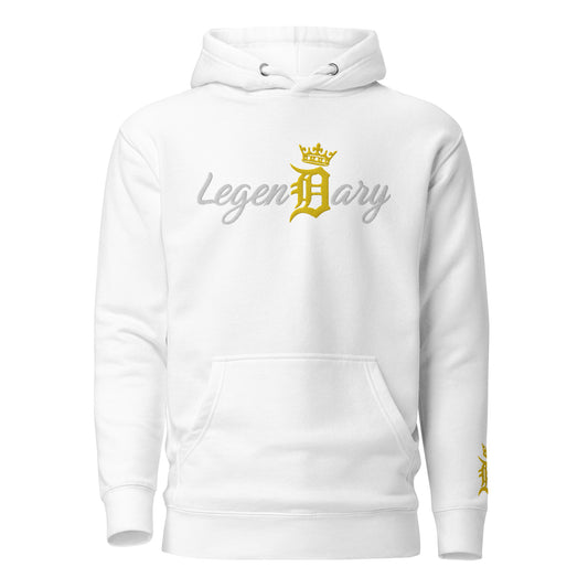 LEGENDARY "Original Logo" Embroidered Hoodie, By D-OFFICIAL BRANDS